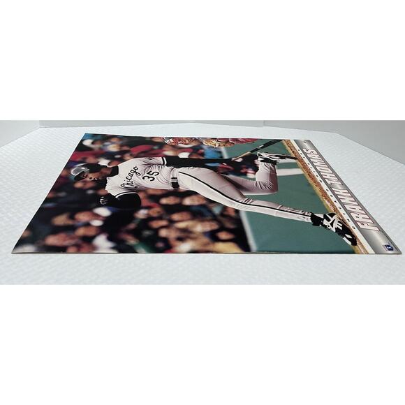 RARE FRANK THOMAS WHITE SOX 1995 MLB POSTER 20x16 Baseball - Picture 6 of 16